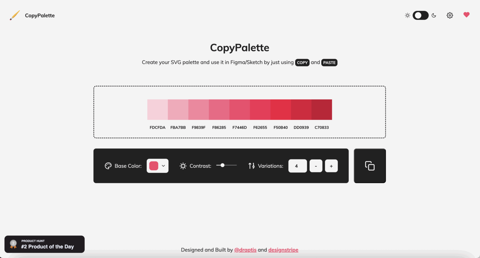 CopyPalette